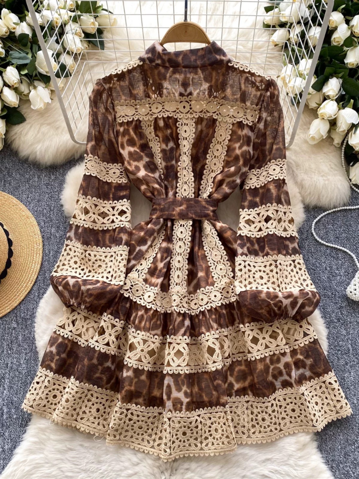 Here slay lace dress CD2021 images